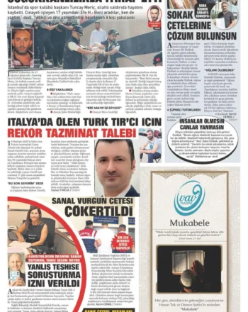 İtalyada Tazminat Davası